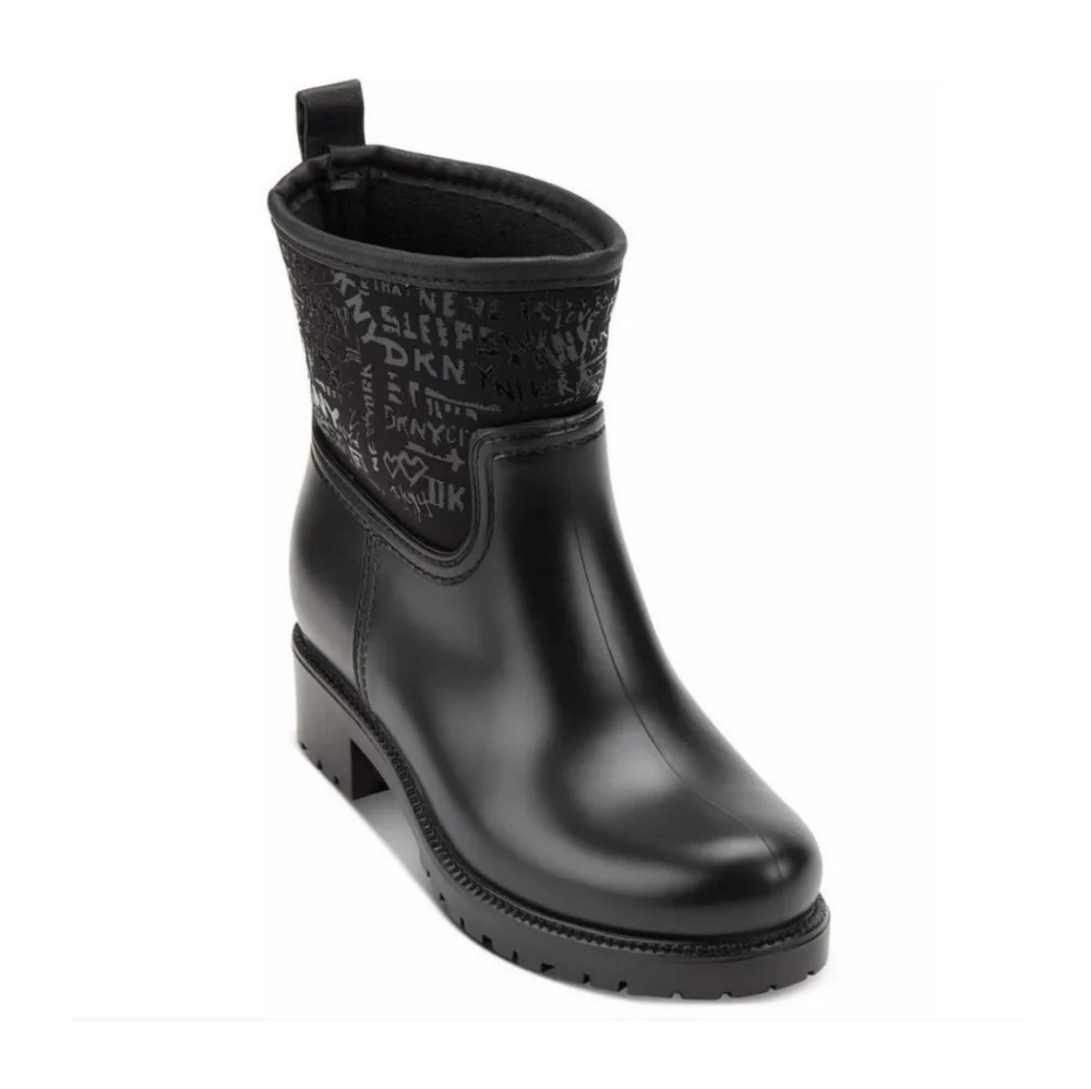 DKNY- Size 9- RAINY COLD WEATHER ANKLE WINTER & SNOW BOOTS - Picture 1 of 6